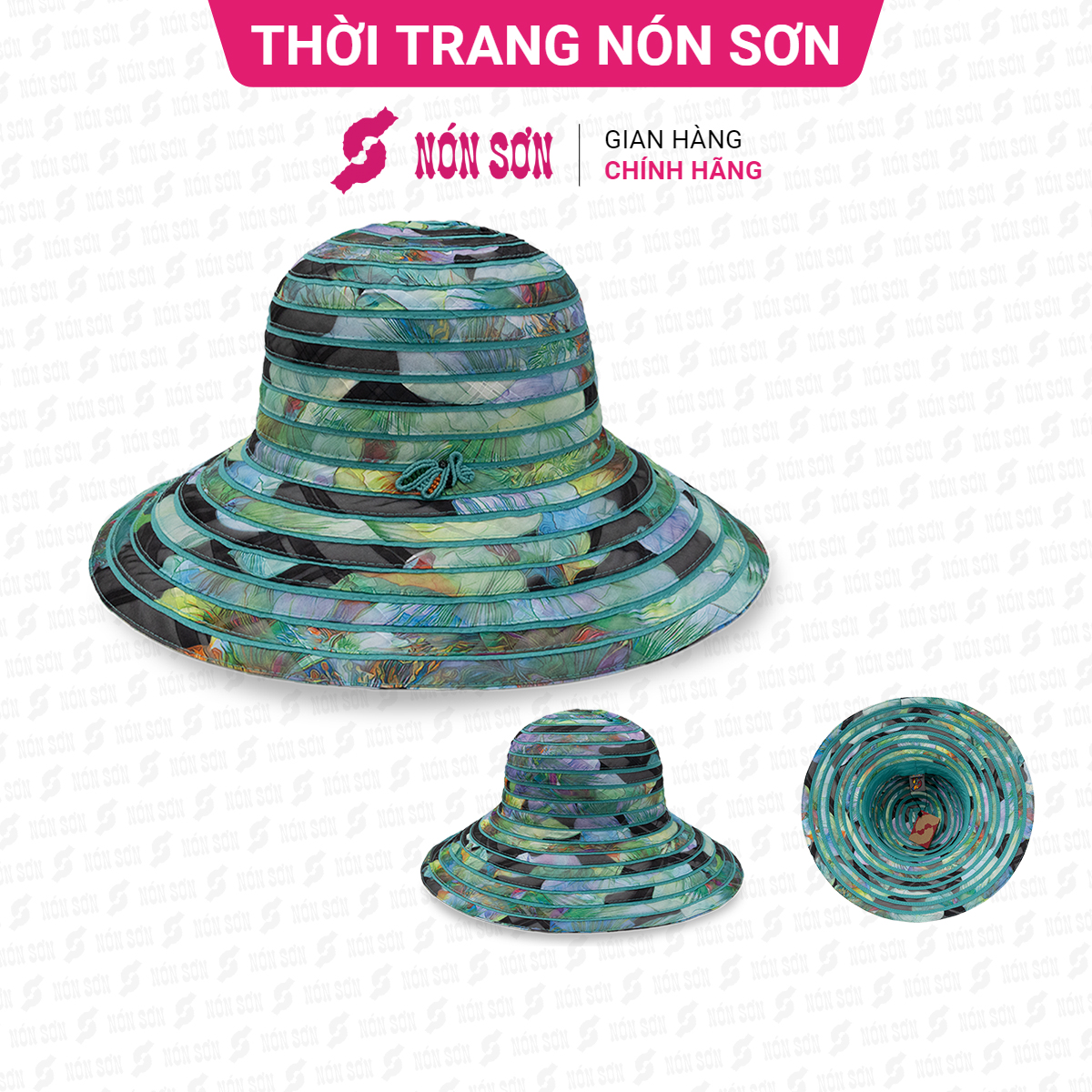 ƯU ĐÃI - Mũ vành thời trang Nón Sơn chính hãng XH002-3-XH1HV