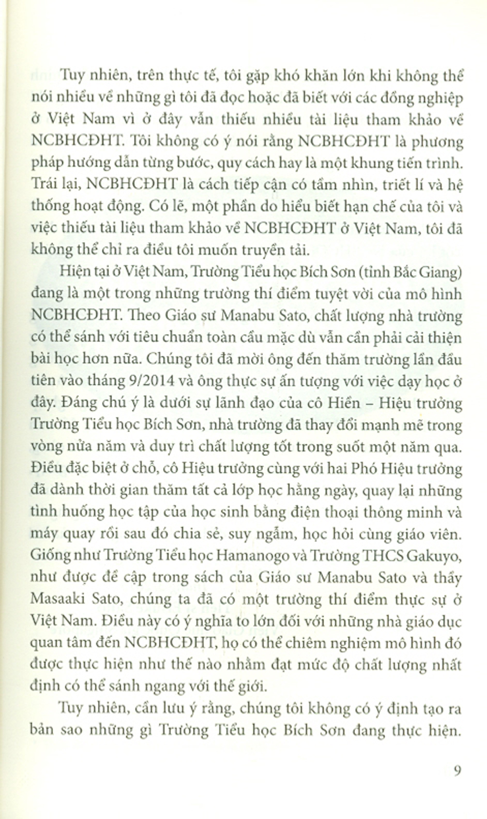 Cộng Đồng Học Tập - Mô Hình Đổi Mới Toàn Diện Nhà Trường