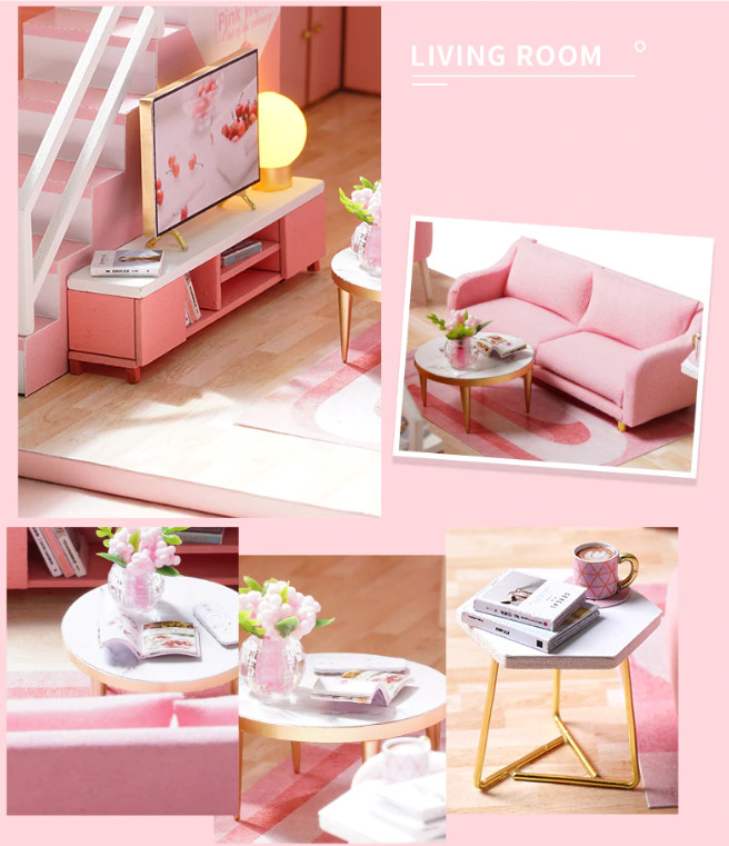 Mô Hình Lắp Ráp Nhà Búp Bê DIY - Meeting Your Sweet L027