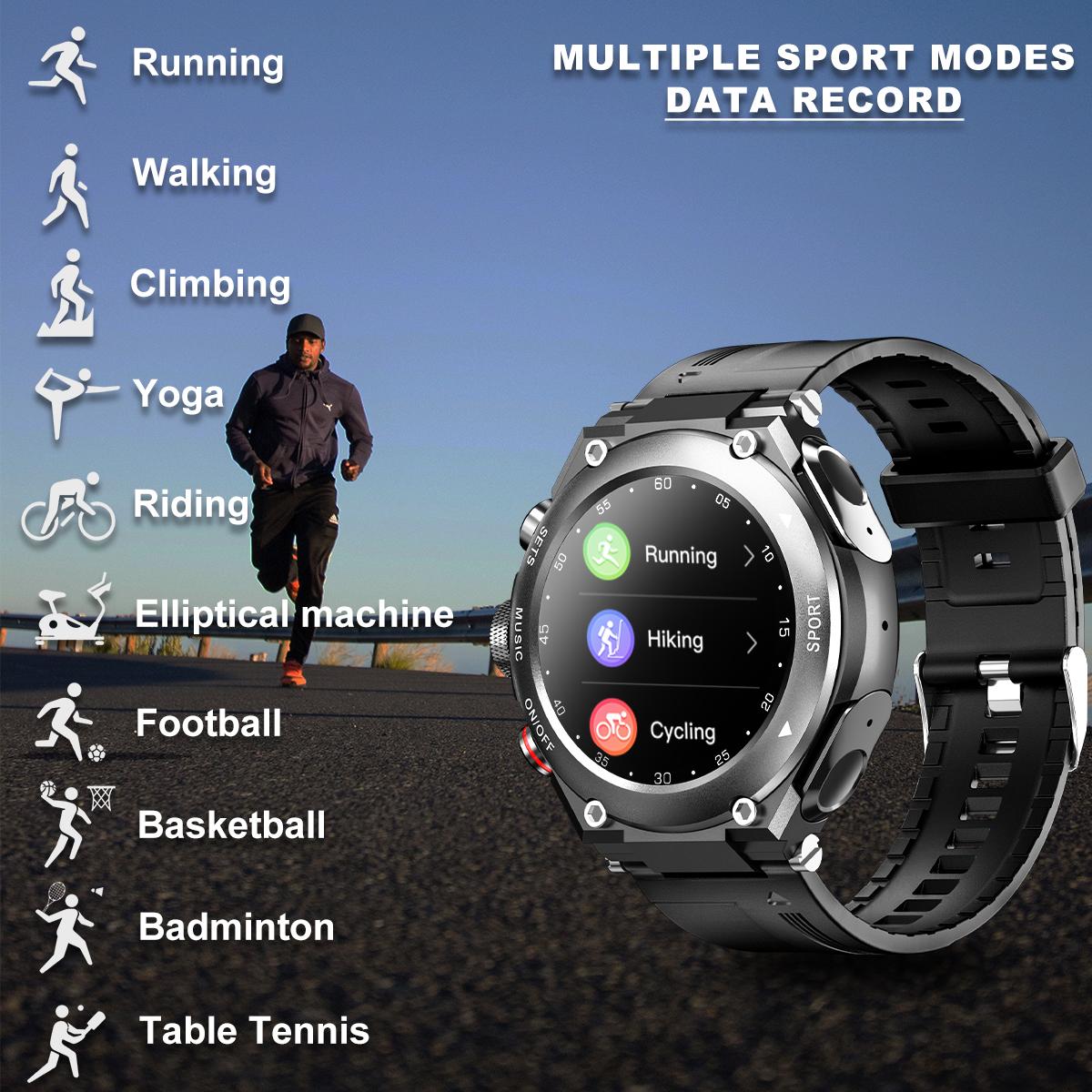 T92 Smartwatch 2 trong 1 với Tai nghe Bluetooth Tai nghe Smartwatch Loa Tracker Music Heart Rate Monitor TWS T92 pro