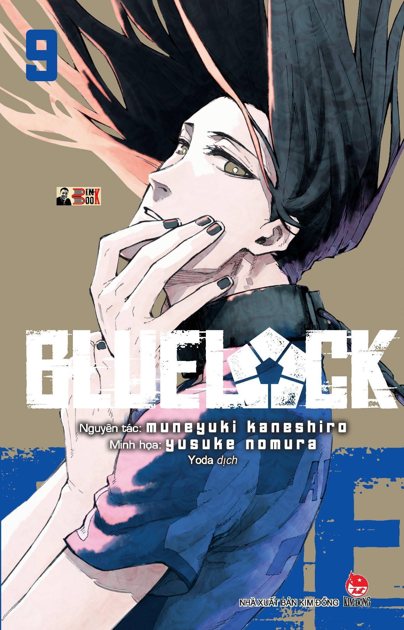 BLUE LOCK Tập 9 - Muneyuki Kaneshiro, Yusuke Nomura - Yoda dịch – Nxb Kim Đồng – bìa mềm