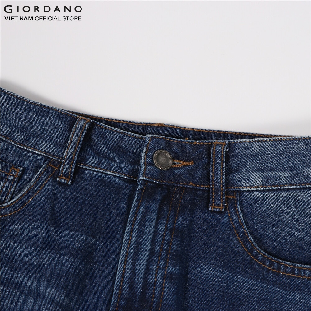 Quần Jeans Dài Ống Suông Nữ Giordano 05410015