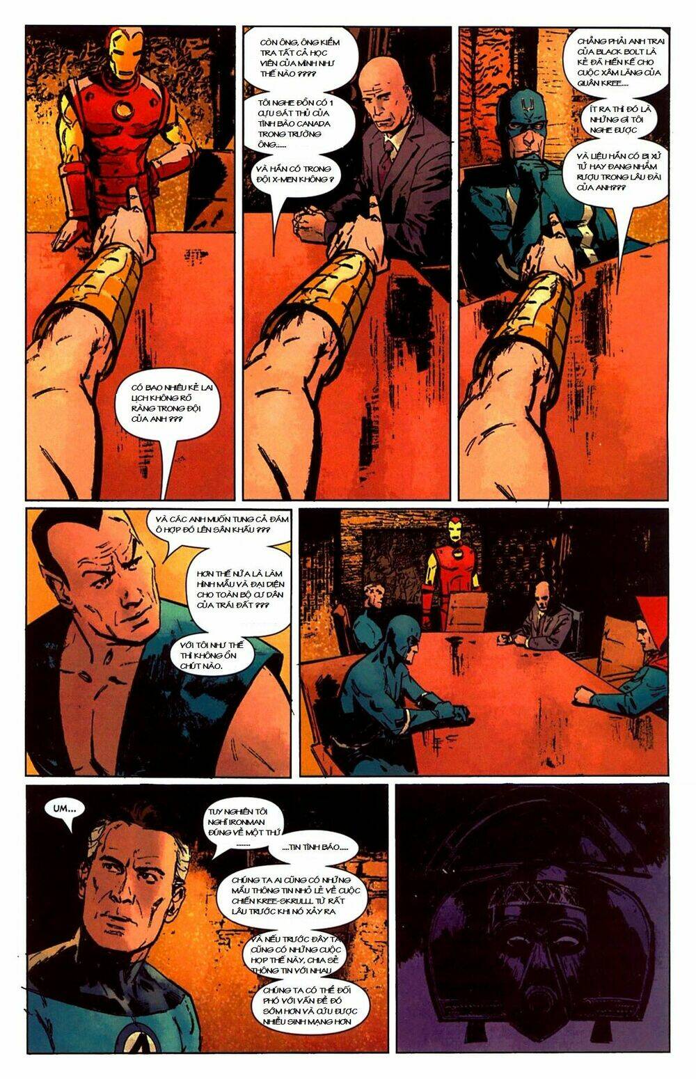 marvel civil war full events chapter 4 7