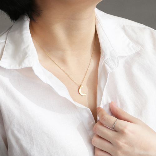 Dây chuyền bạc mặt trăng Gix Jewel DC17