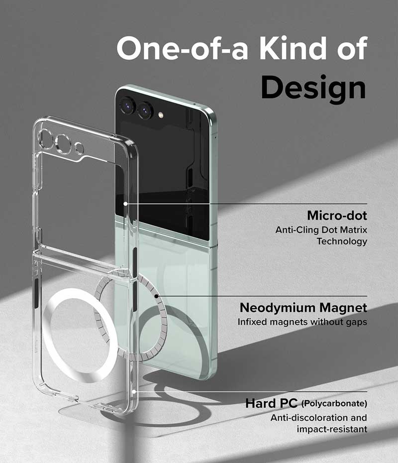 Ốp lưng dành cho Samsung Galaxy Z Flip 5 RINGKE Slim Magnetic - Hàng Chính Hãng