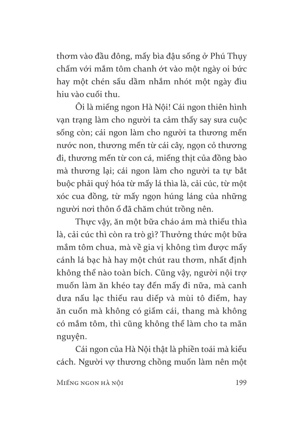 Sách Miếng Ngon Hà Nội (Việt Nam Danh Tác)