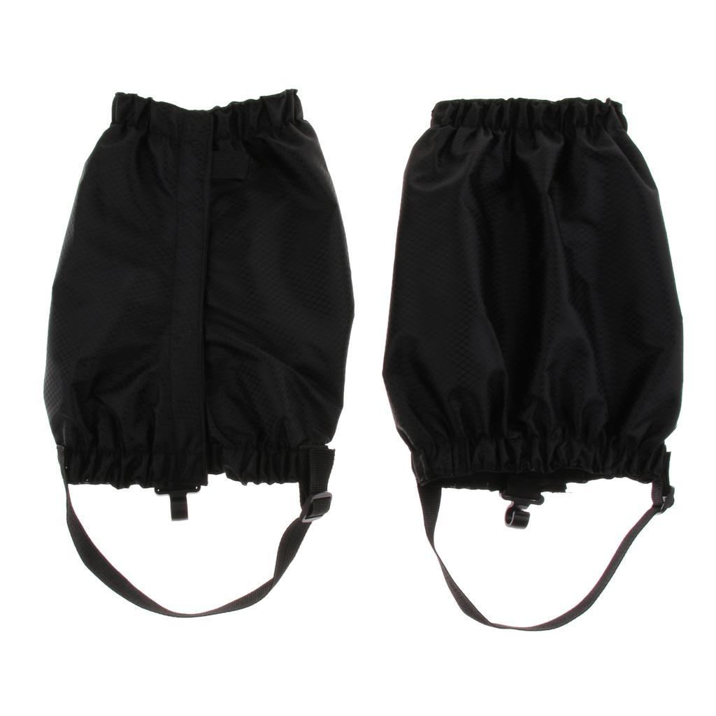 2 Pairs Outdoor Waterproof Walking Gaiters Snow Boots Cover
