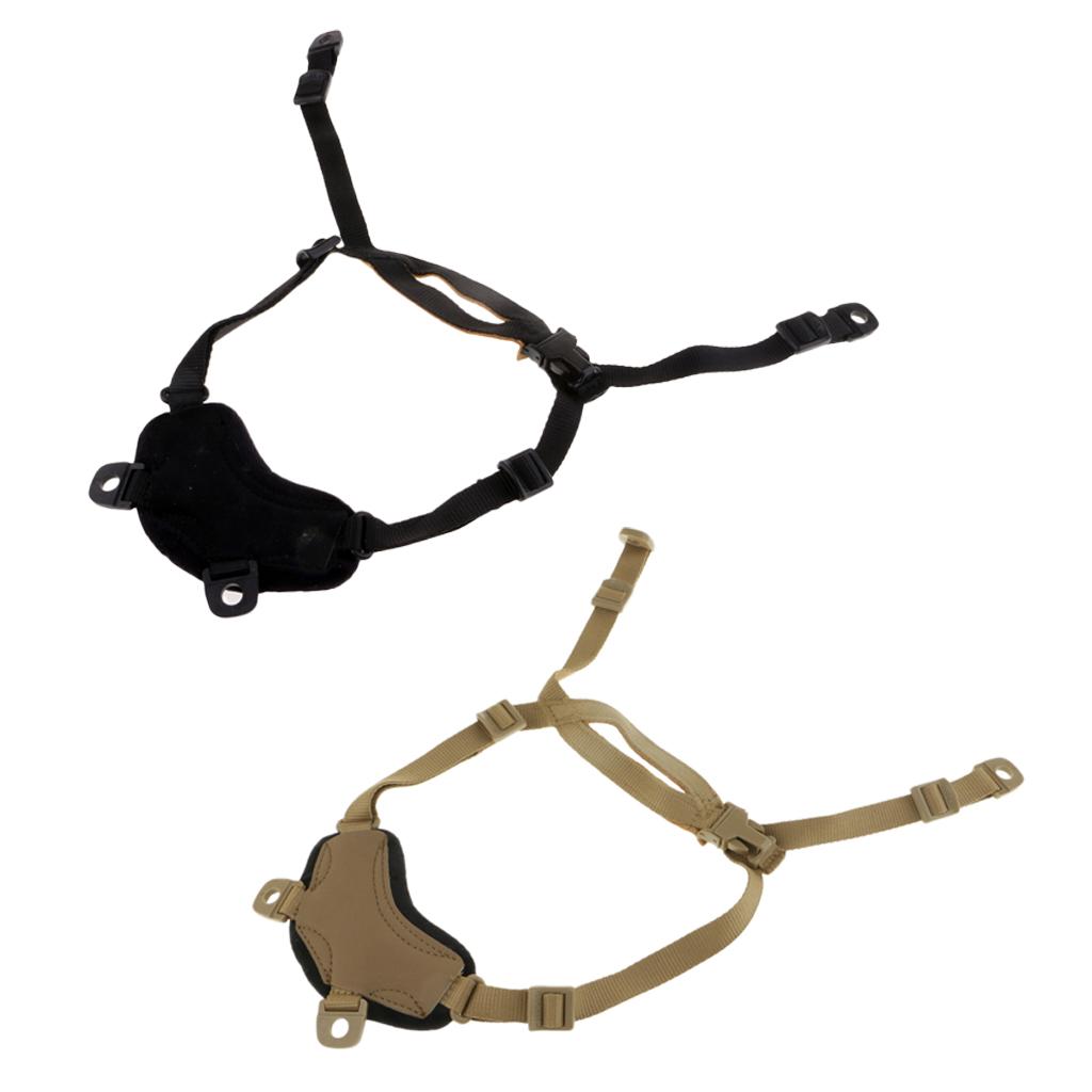 Safety Chin Guard Strap MICH Helmet Retention System for Hunting Helmet Accessories