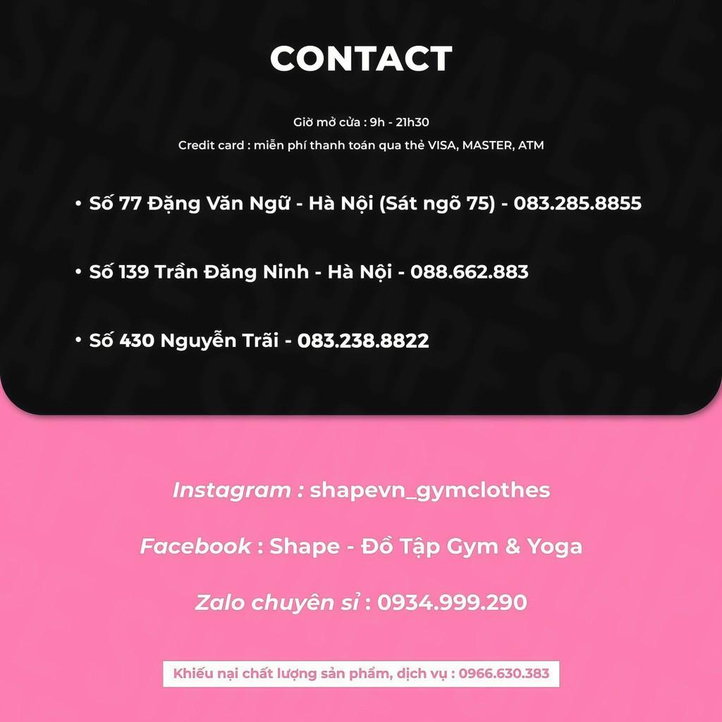 Quần ống rộng jogger thể thao nữ SHAPE chữ T