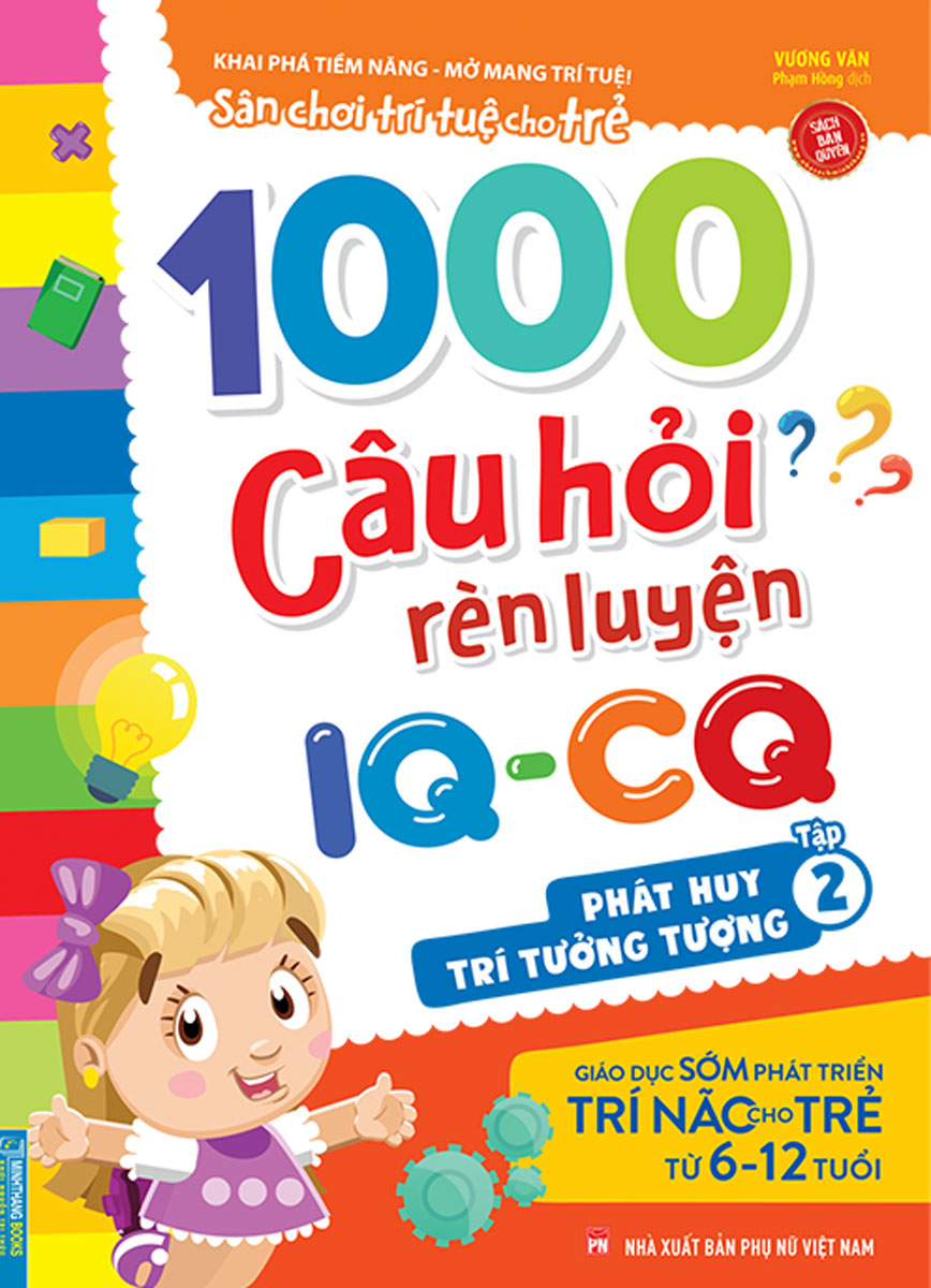 1000 Câu Hỏi Rèn Luyện IQ - CQ - Phát Huy Trí Tưởng Tượng - Tập 2 _MT