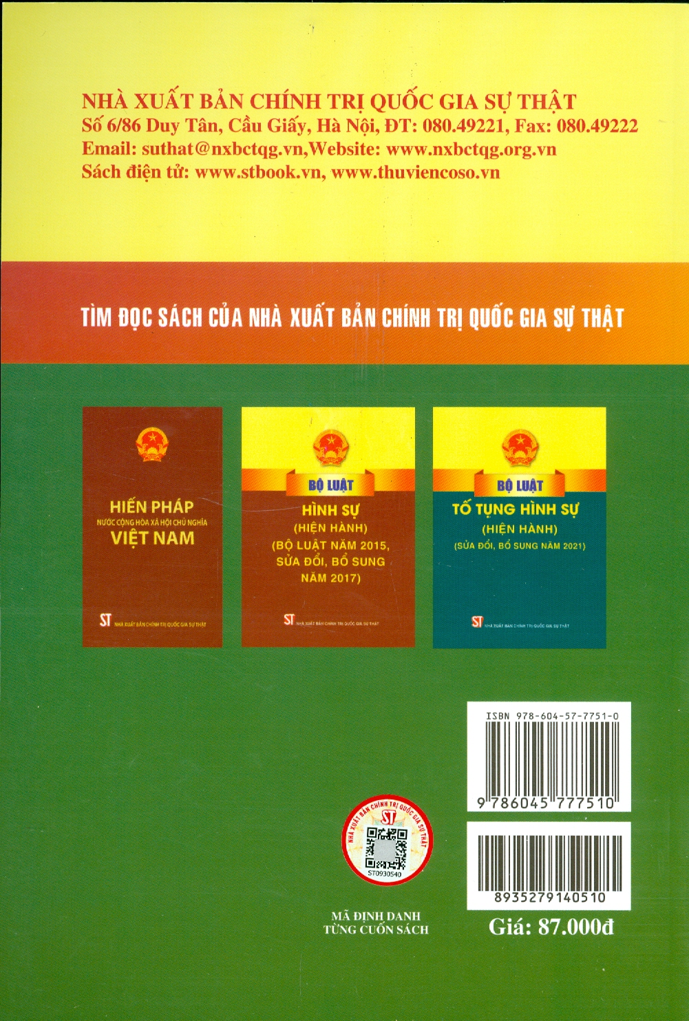 Luật Bảo Vệ Môi Trường (Hiện Hành) - Tái bản năm 2022