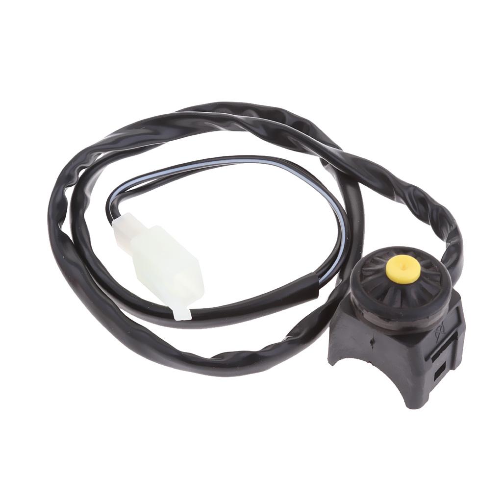Replacement Kill Switch Push Button Horn Starter 2Wire for  Dirt Bike ATV