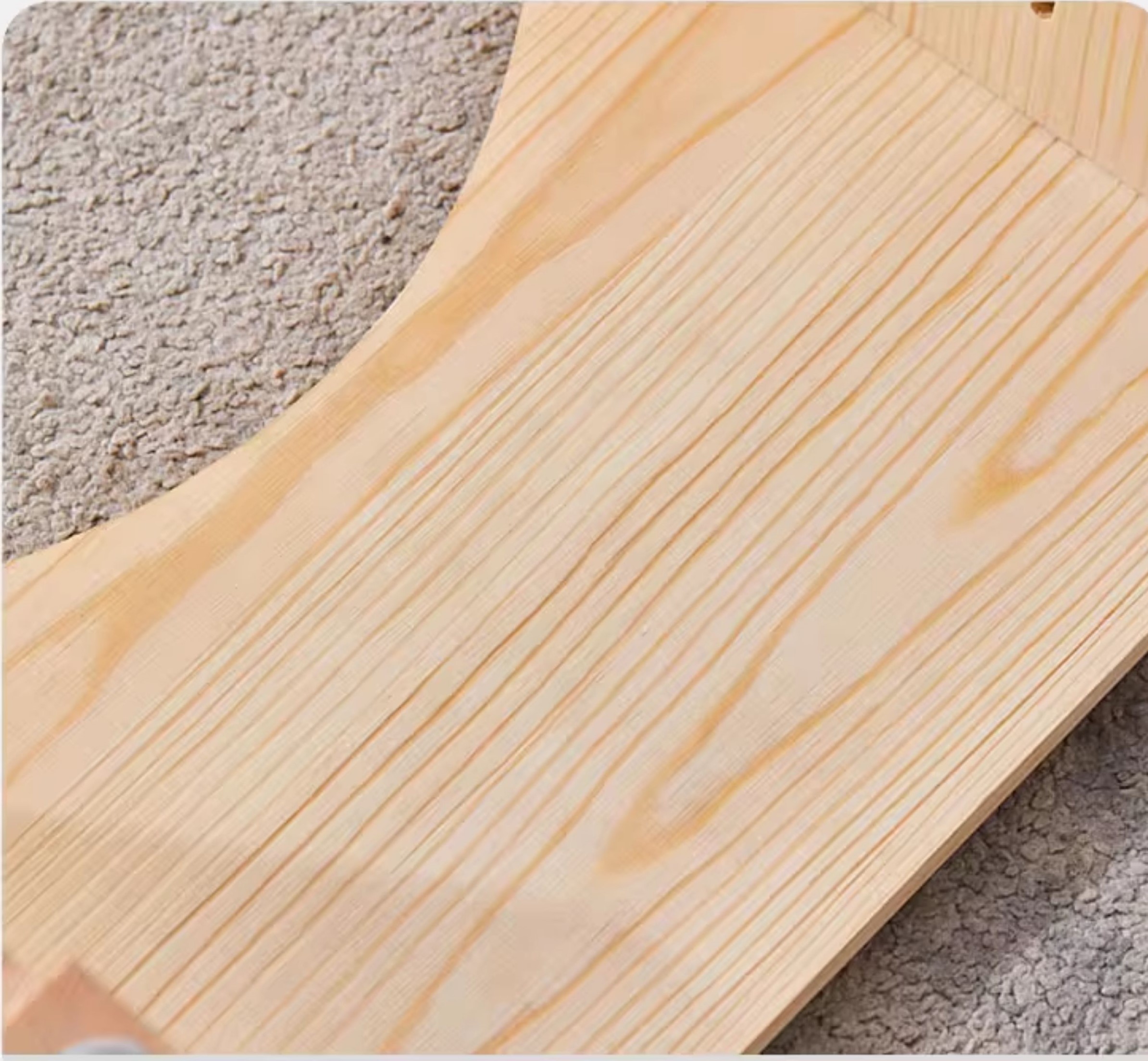 Ghế Gỗ kê chân đi toilet tạo góc nghiêng 35 độ dễ dàng đi vệ sinh hơn Chất liệu Gỗ tự nhiên Chắc Chắn