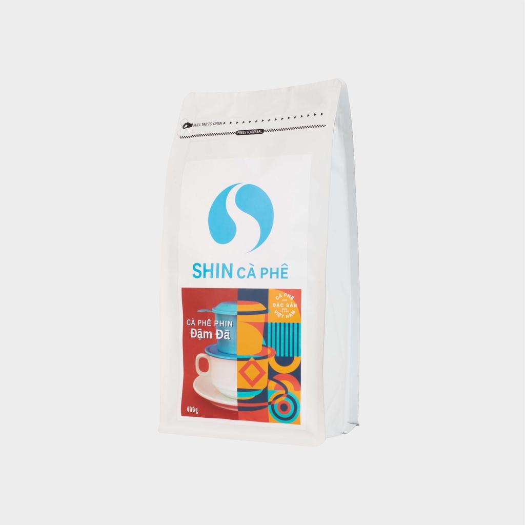 SHIN Cà Phê - Cà phê Đậm Đà 400g bột - Cà phê pha phin