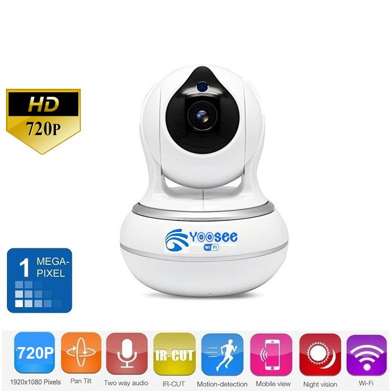 Camera Yoosee New model 2019 IP Wifi HD 720x1080 Pixel AI- AI 2019 - Bản Nâng Cấp- Siêu nét -Cảnh Báo Chuyển Động-Hàng Nhập khẩu