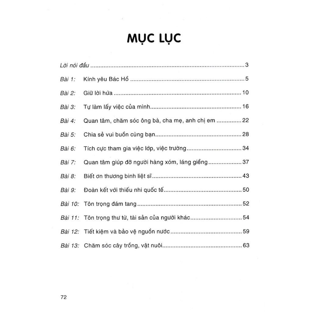 Truyện Đọc Đạo Đức Lớp 3 - HA