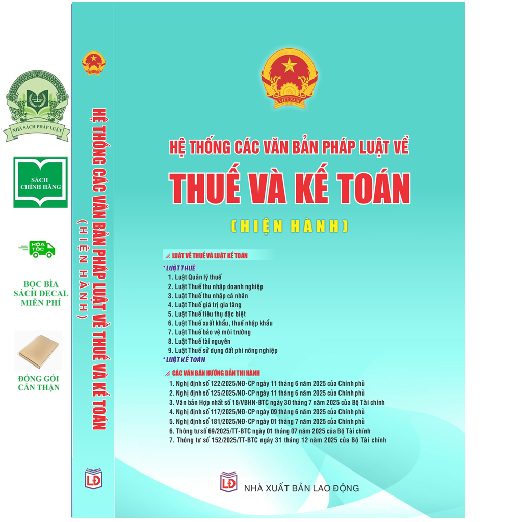 Hệ Thống Văn Bản Pháp Luật Về Thuế Và Kế Toán (hiện hành)