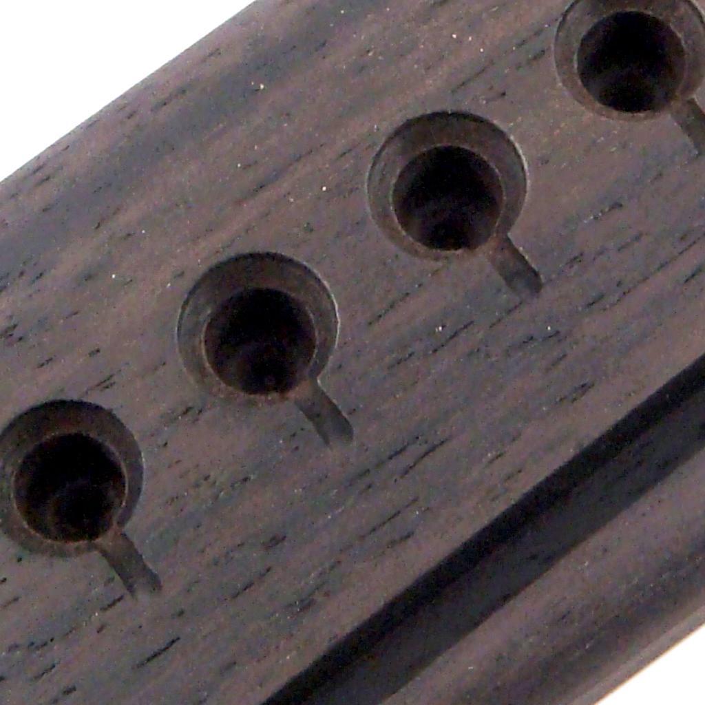 6 String Rosewood Guitar Bridge with Bone Bridge Pins Saddle Nut Tuning Pegs