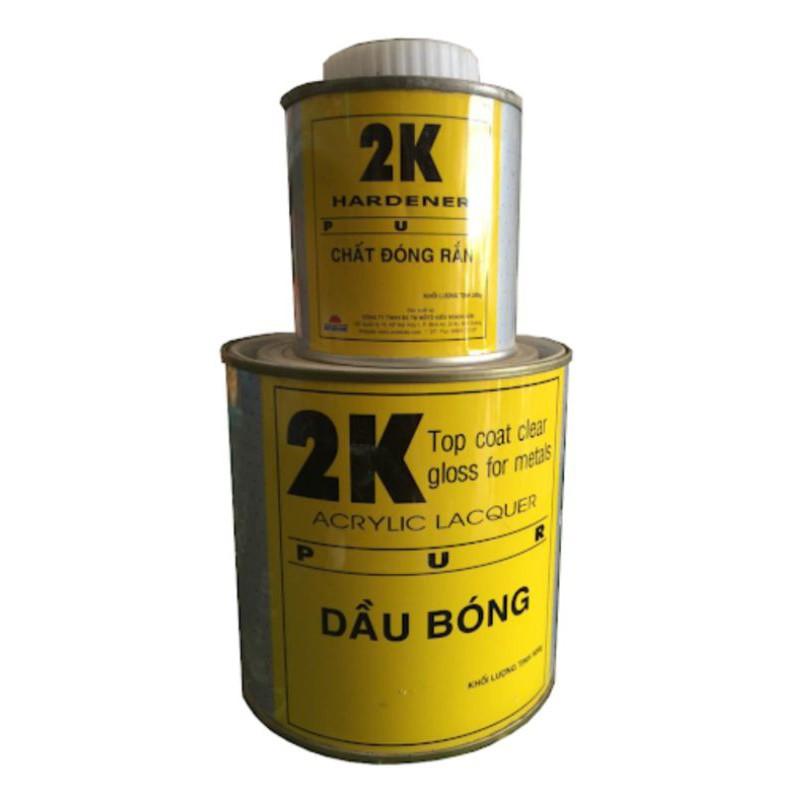 Combo 2 lon lớn-nhỏ dầu bóng 2K RAI