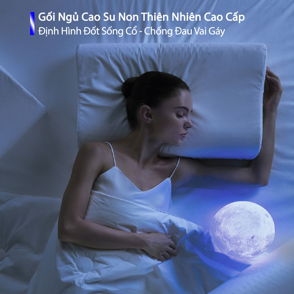 Gối Cao Su Non Người Lớn Cao Cấp Chính Hãng Chuẩn Khách Sạn 5 Sao Gối