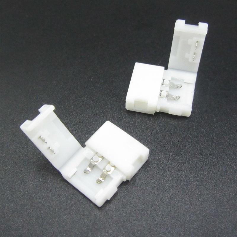 Set 10 Đầu Nối Đèn Led 10mm 2 Pin Cho Dây Đèn Led 5050,5630,5730
