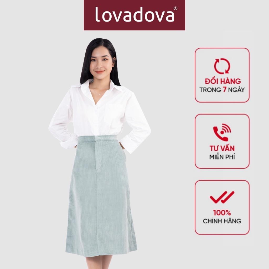 Chân váy dài chữ A - Lovadova 20S04C001