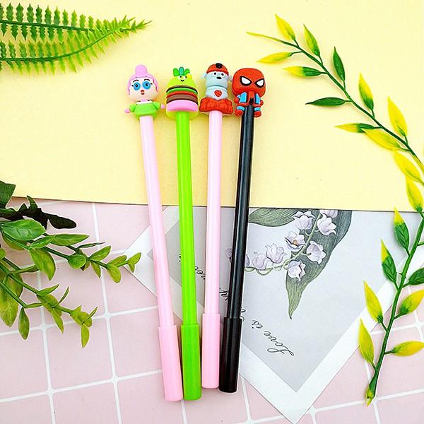 Combo 4 cây bút nước mực xanh/ tím cực cute giá rẻ và chất lượng