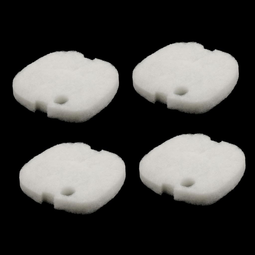 4Pcs Fish Tank External Filter Bucket Replacement Filter Cotton Replacement Filters Keeps Water Clear