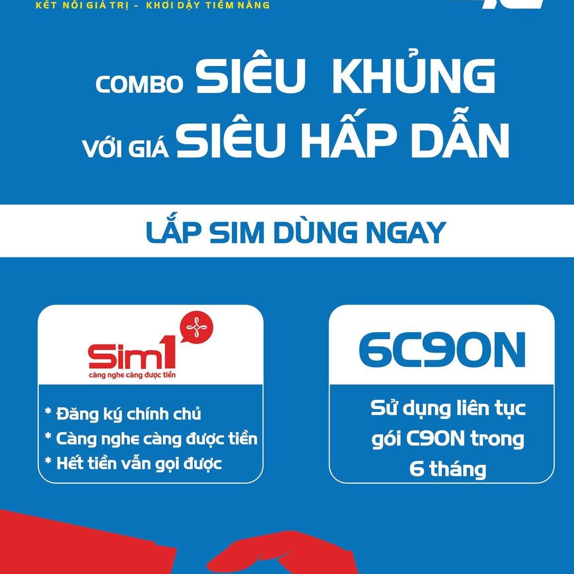 [FREESHIP]Sim Mobifone 4G miễn phí 6 tháng 720Gb,6300 phút gọi, nhận hàng mới kích hoạt gói - Hàng chính hãng