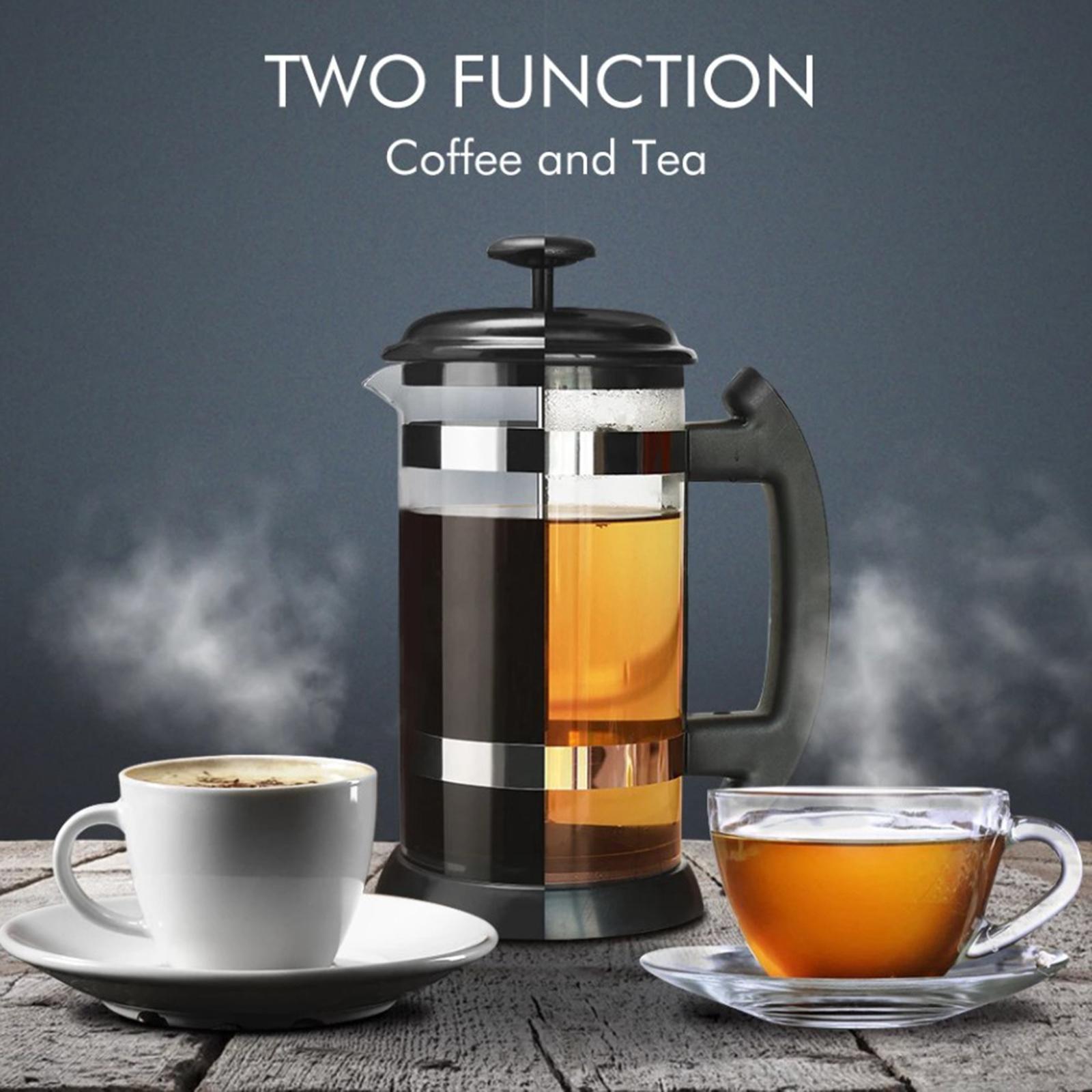 34Oz 1000ml French Coffee Press Tea Maker Heat Resistant Durable Handle