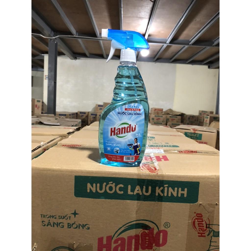 Nước Lau Kính Hando Hương Hoa 600ml