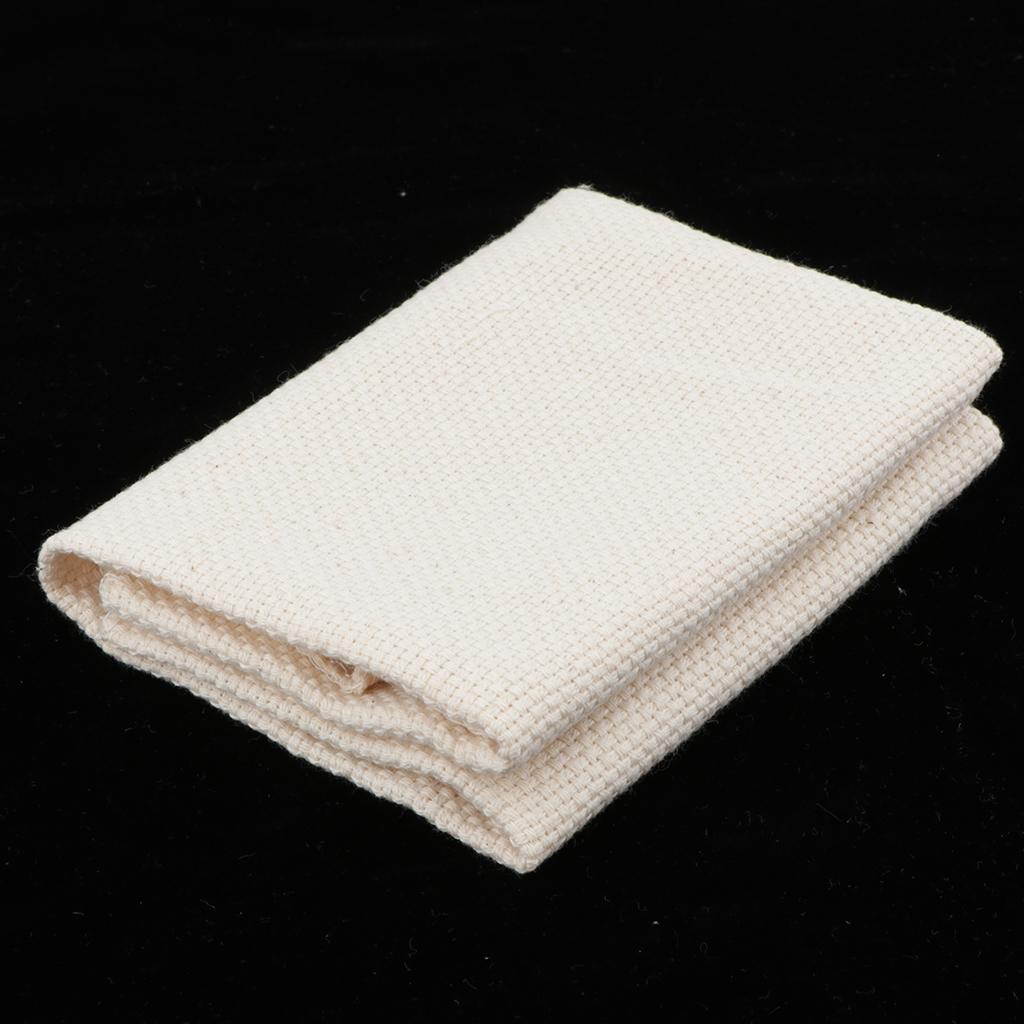 Cotton Ak Vải Aida để Thêu / Móc Thảm / đấm Needling
