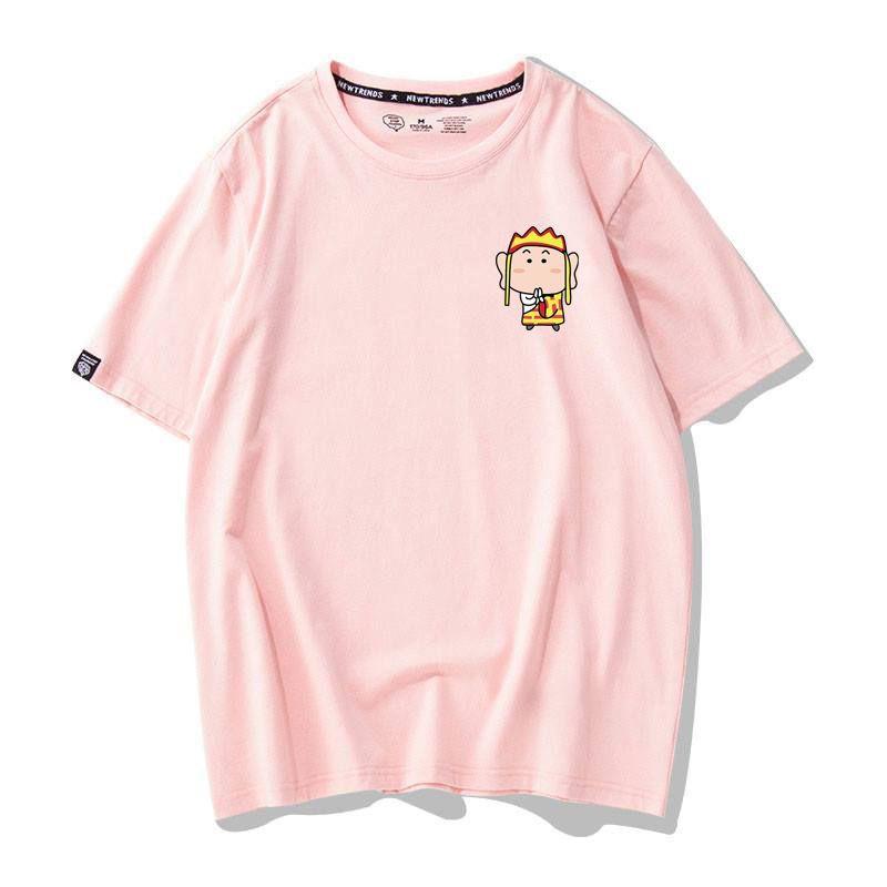 Áo Thun Nam Tay Ngắn Icon Đường Tăng - Unisex - Cotton - Mã AT016