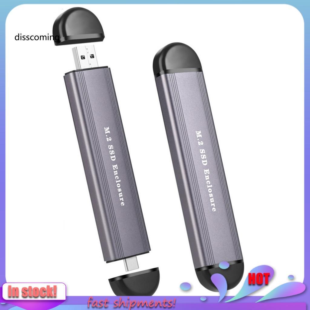 Hộp Đựng Ổ Cứng SSD Chống Bụi 2 Trong 1 Cho Văn Phòng M.2 NVMe / SATA Type-C / USB3.1 SDD