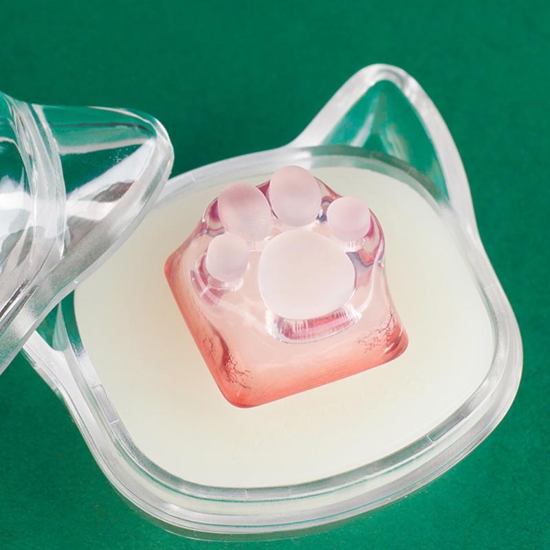 Nút Bàn Phím Cơ 3d Hình Dấu Chân Mèo