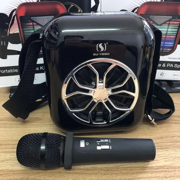 Loa Bluetooth Karaoke SU-YOSD YS-A20: Nhỏ gọn, Có 1 Micro không dây, Sử dụng thuận tiện, di chuyển..