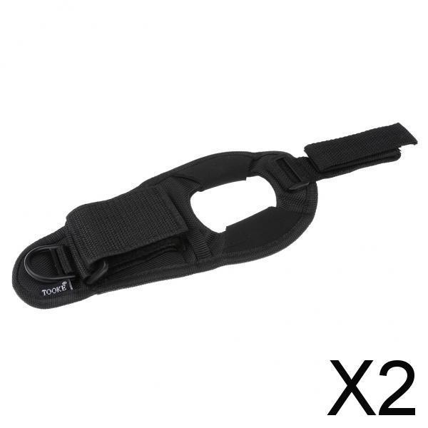2xHand Free Holder Glove for Scuba Diving Dive Underwater Torch LED Flashlight