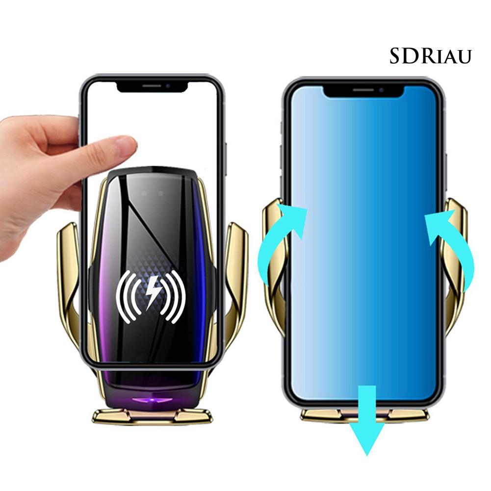 Bộ Sạc Không Dây Qcdz E5 10w Ir Kèm Phụ Kiện Cho Xe Ô Tô