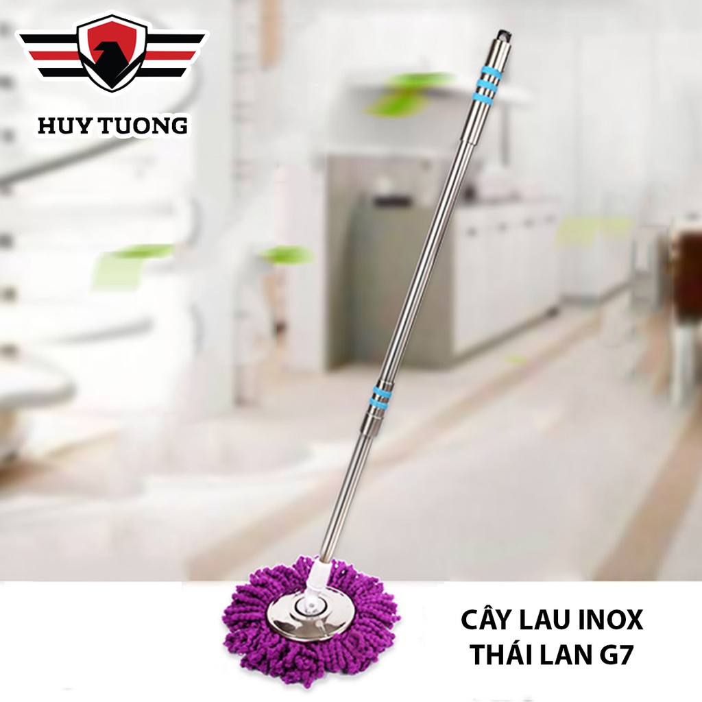 Bộ Sản Phẩm Cây Lau - Bông Lau Nhà Cao Cấp Tiện Dụng