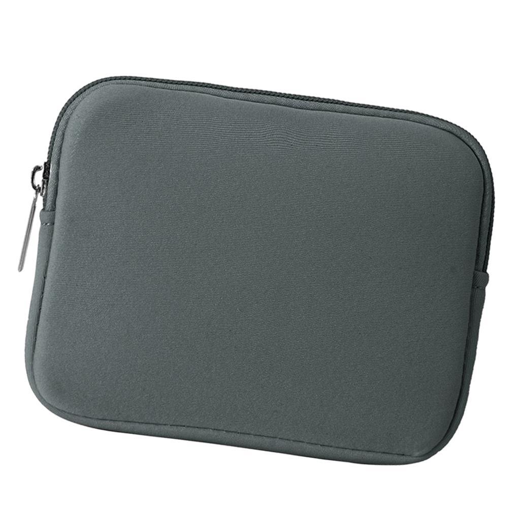 Storage Bag for Cellphone USB Cable Laptop Mouse Portable for Travel Gray