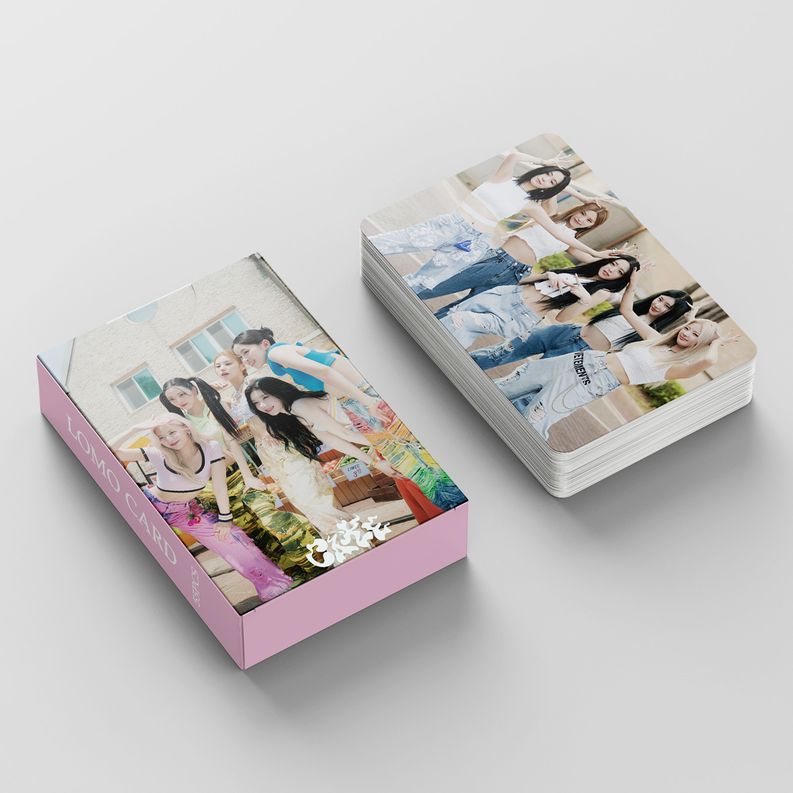 Set 55 lomo card ITZY-CAKE 2023