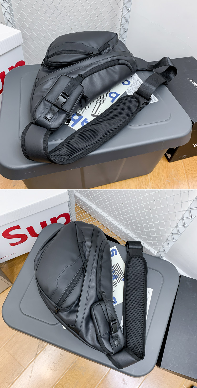 Túi đeo chéo thời trang nam nữ Tech 5.0 - Ngăn đựng điện thoại độc lập tháo rời