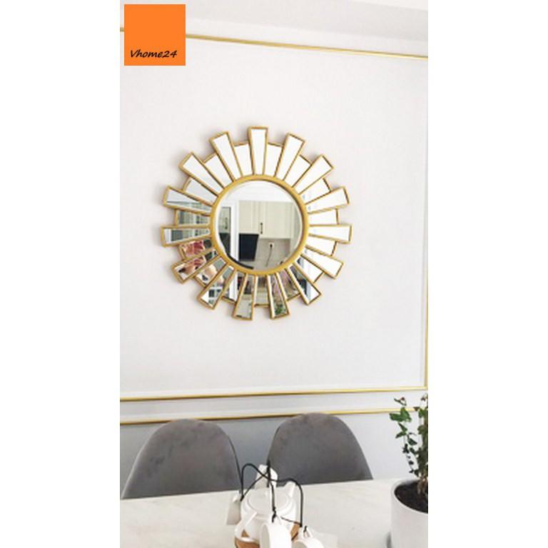 GƯƠNG TRANG TRÍ DECOR HOA ĐỒNG TIỀN GTR29500078