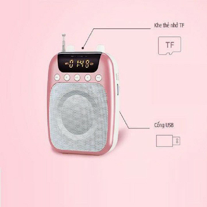 Máy trợ giảng mico không dây FM  S358-FM