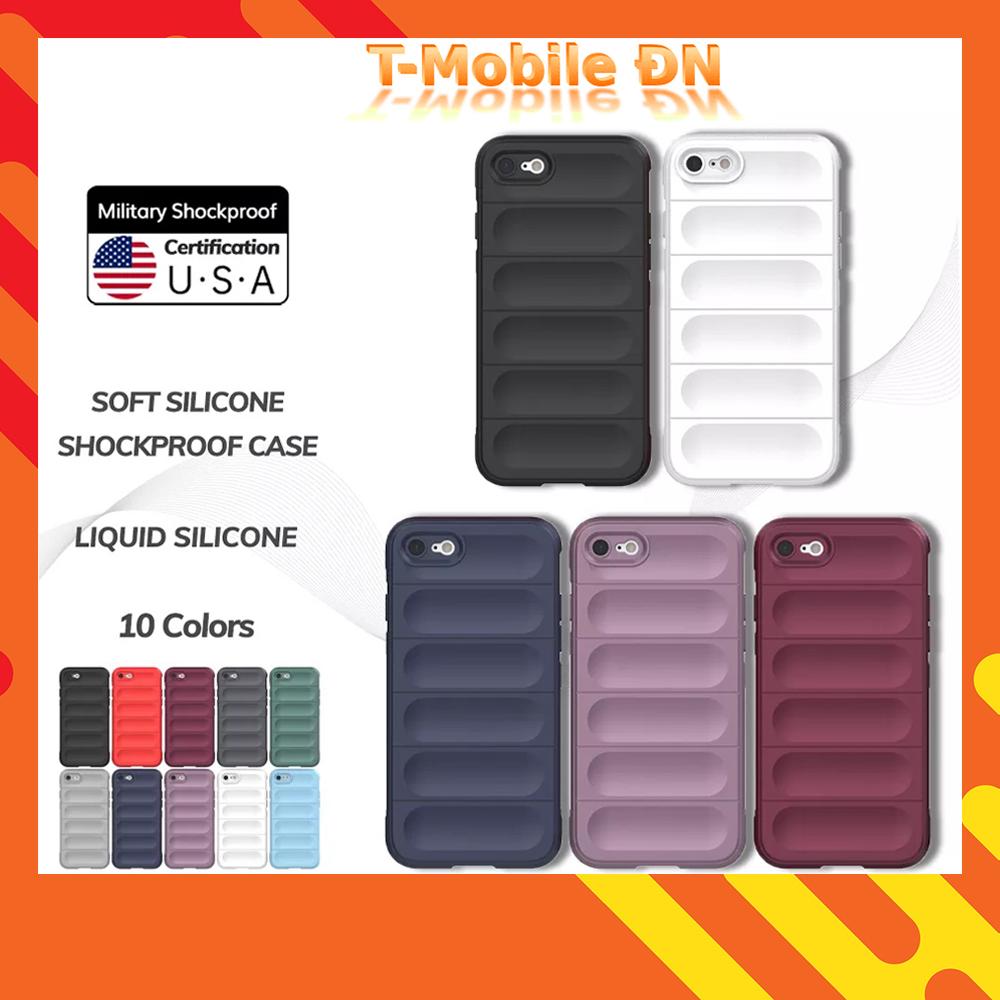Ốp lưng cho iPhone 6 6s 7 8 Plus SE2 SE3 Mềm Chống Sốc kiểu Insta Chống Trượt Bảo Vệ Toàn Diện