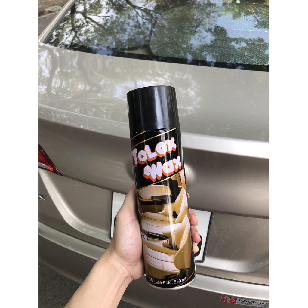 Thùng 12 Bình xịt đánh bóng đa năng chống bạc màu Telox Wax 550 ml