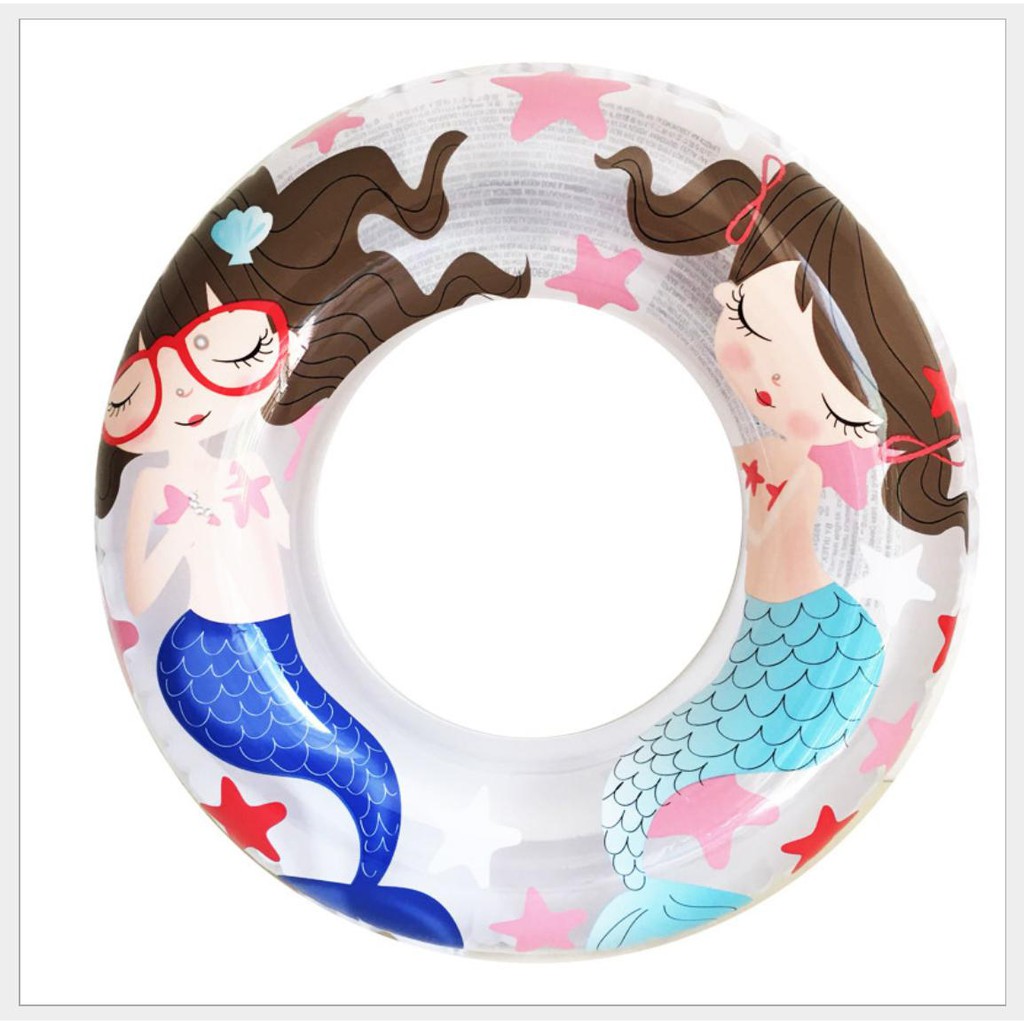 Phao bơi tròn đường kính 61cm giúp bé vui chơi an toàn 59242
