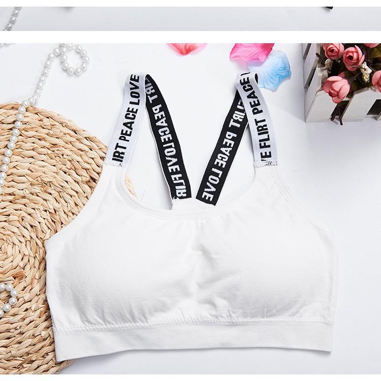 Áo Bra Thể Thao Dây Chữ Chất Coton Mềm Đẹp