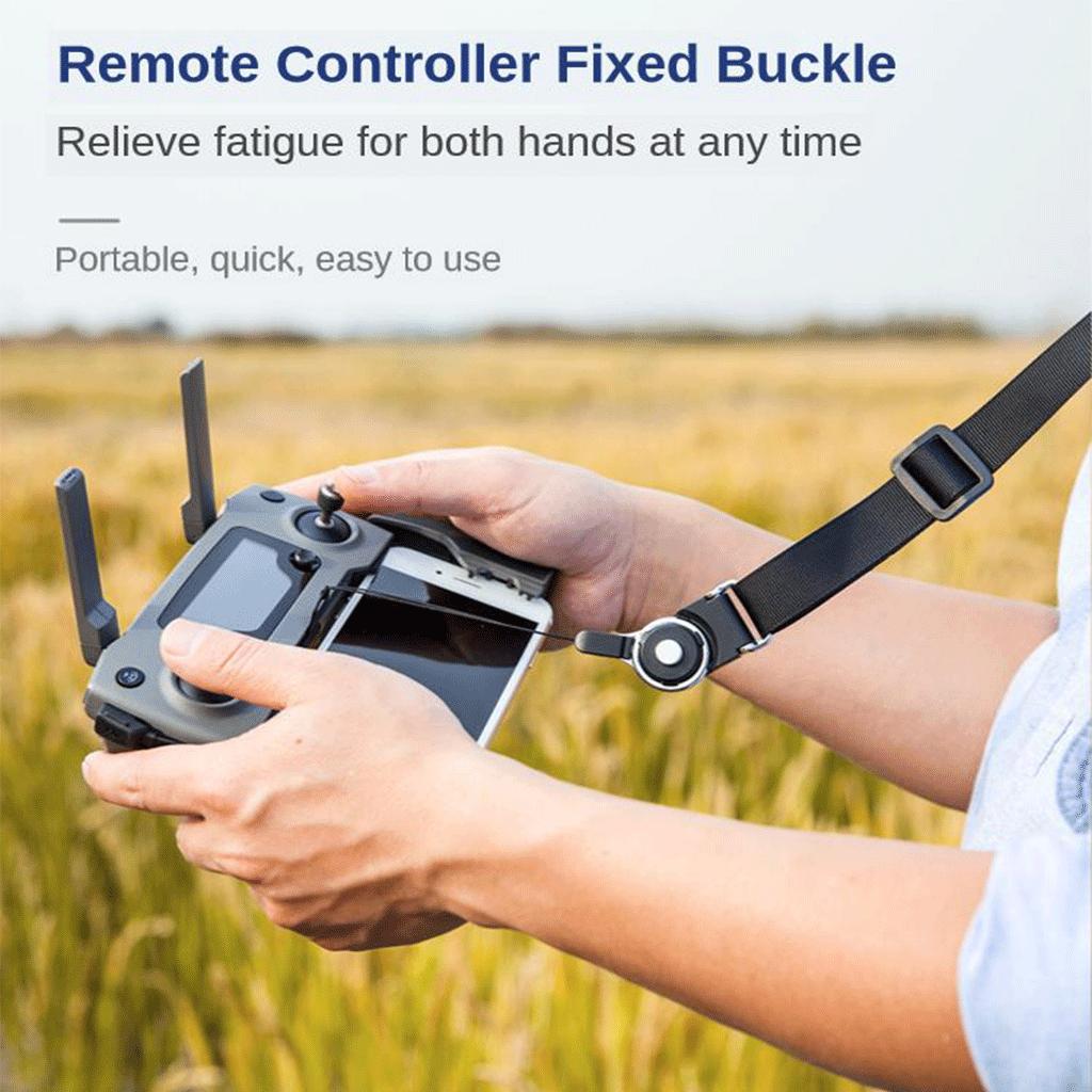 Remote Controller Lanyard Strap Metal Fixed buckle For 2 Accessories