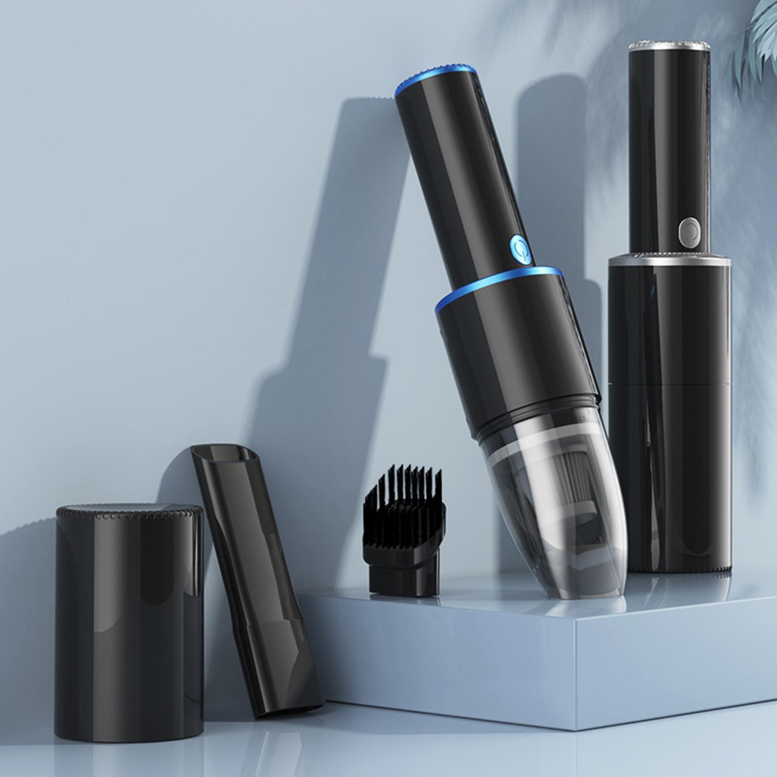 Compact Car Vacuum Cleaner Quick Charge Crevices Dust